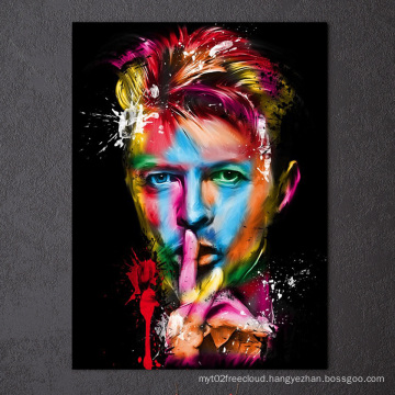 HD Printed Rock Singer David Bowie Painting on Canvas Room Decoration Print Poster Picture Canvas Mc-044